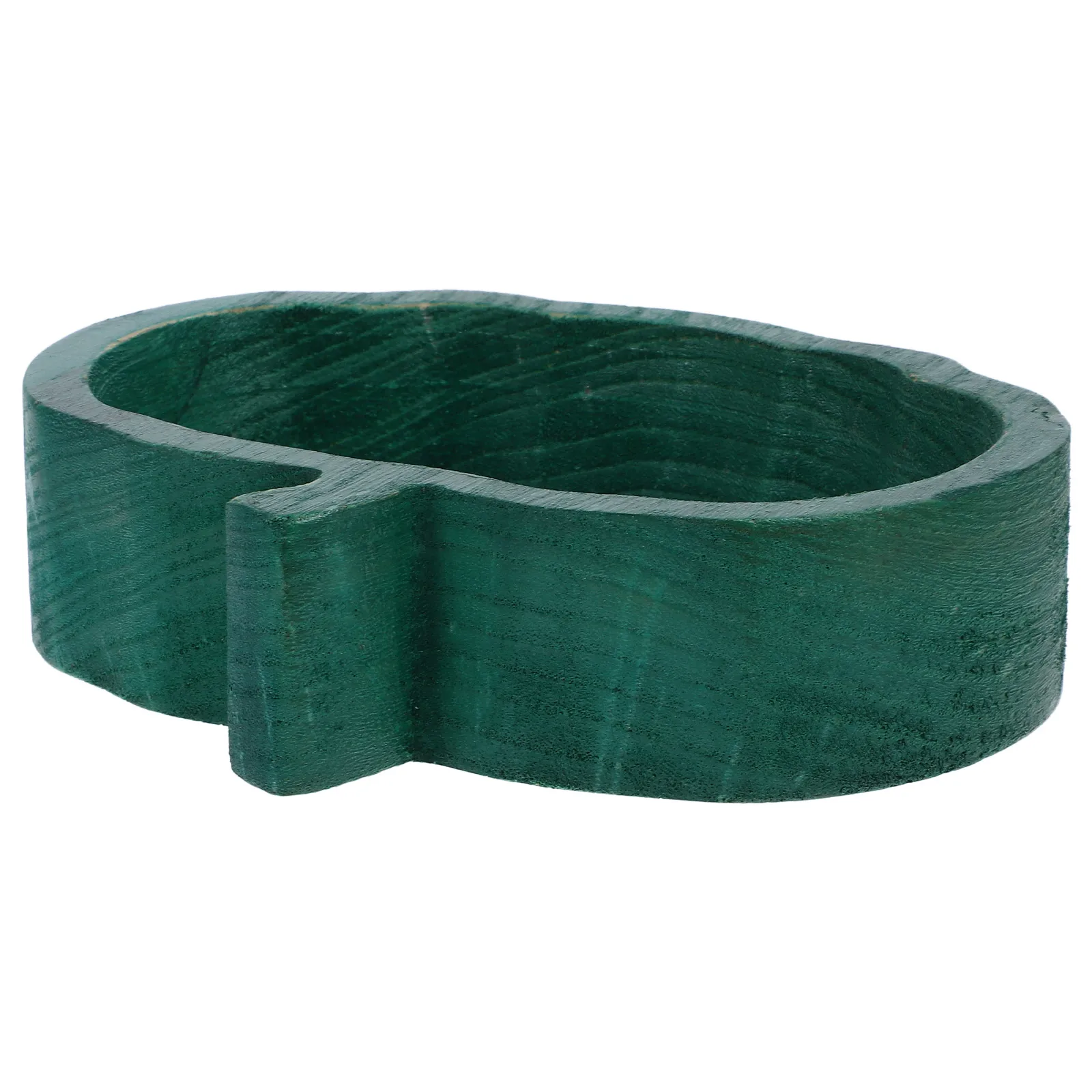 

Pumpkin Shaped Wooden Bowl Natural Wood Fruit Dessert Plate Rustic Kitchen Countertop Organizer Exquisite Design Easy Clean