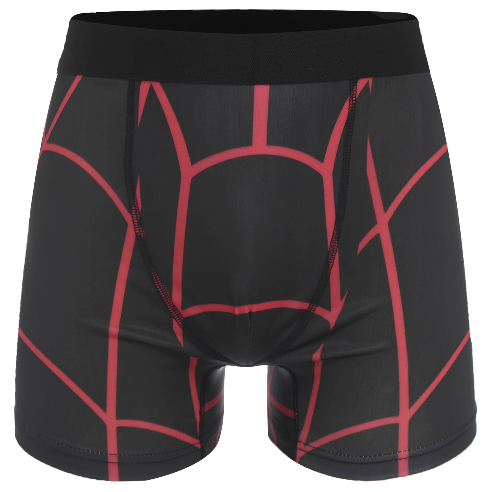 

Men's Fashion Spider Element Print Boxer Panties Elastic Waistband Bulge Pouch Swim Trunks for Pool Beachwear Daily Underpants