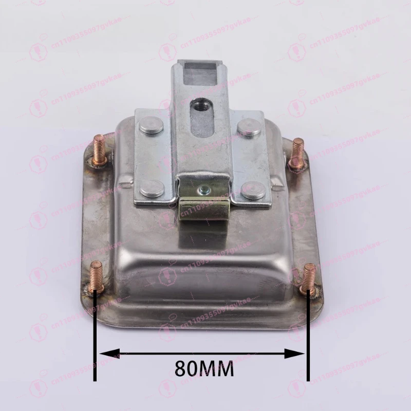 Latest 304 Stainless Steel Polished Surface Rectangular Generator Set Door Panel with Lock