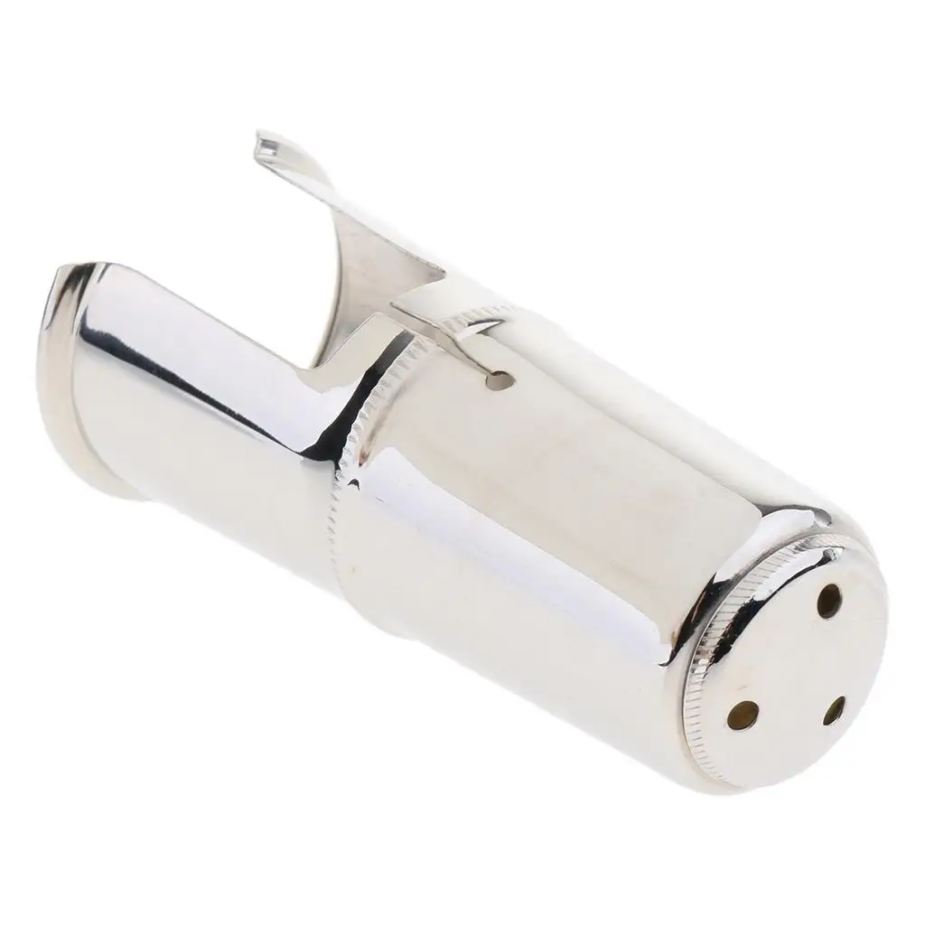 Clarinet Mouthpiece Cap Nickel Plated Durable Replacement for Bb Clarinet Jazz Band and Orchestra