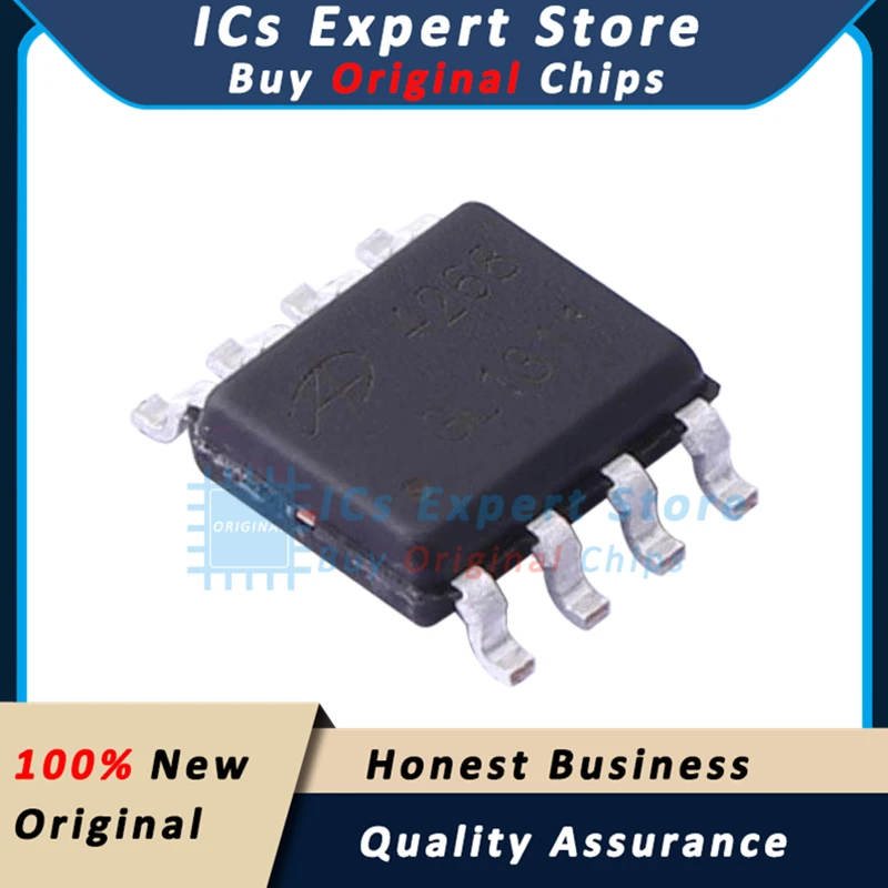 10 PCS/LOT Original Transistor AO4268 N Channel 60V 19A MOSFET 4268 AO4268 SOIC-8