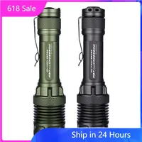 JETBEAM M37 PRO High Performance Tactical Flashlight 3700LM Rechargeable Torch By 18650 Battery For Hiking,Camping,Self Defense