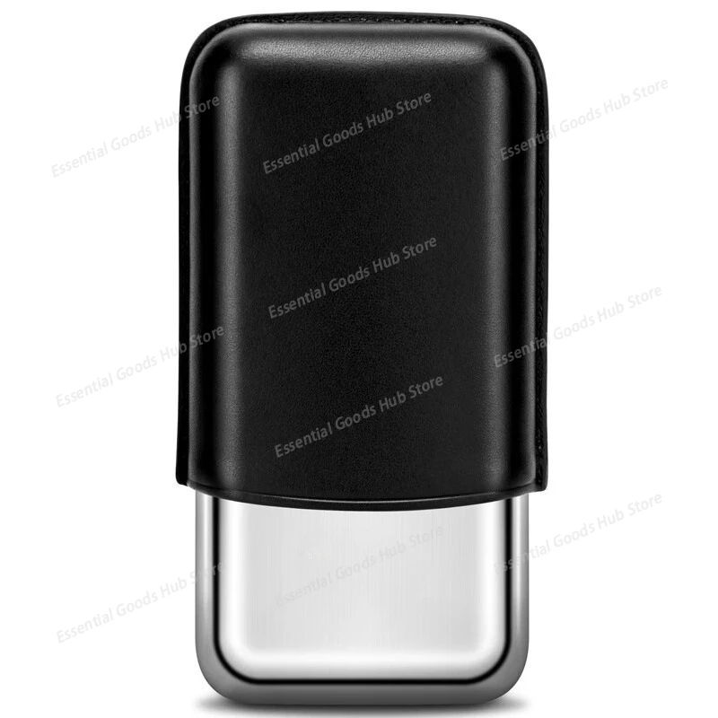 

Кожаный футляр для сигар с увлажняющим эффектом, портативный дорожный увлажняющий бокс для сигар