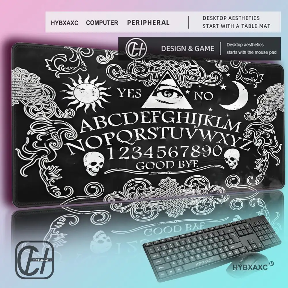 Ouija Boards Mouse Pad Gaming Mousepad Abstract Large 800x400mm 2024 New Model MouseMat Gamer XXL Mause Carpet PC Desk HYBXAXC