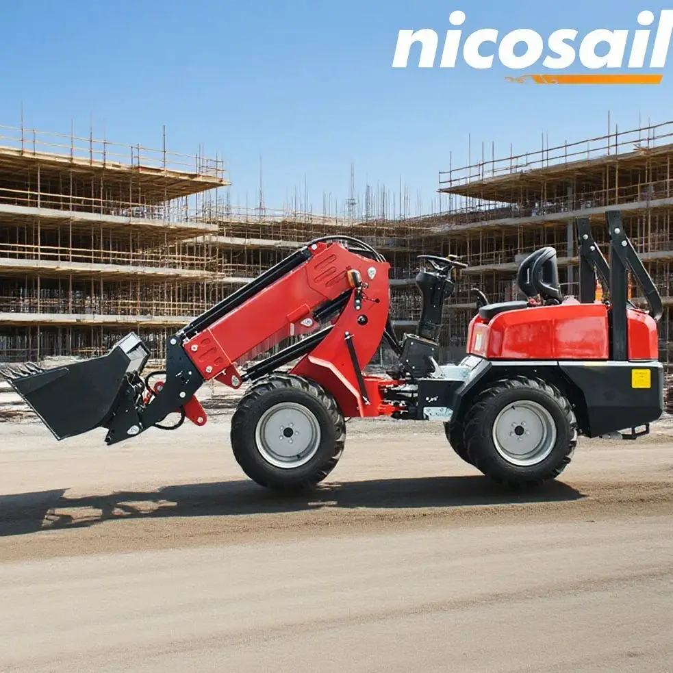 

Hot selling CE EPA diesel engine wheel telescopic arm loader excavator and transport telescopic wheel loader