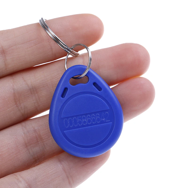 10pcs 125khz RFID tk4100 Card Key Fob Badge Duplicator Copy llaveros llavero Porta Chave Token Ring Proximity