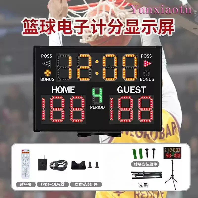 Scoreboard Electronic Portable Led Tennis Basketball With Players Names Snooker Dart Game Machine Swimming Wifi Scoring Board