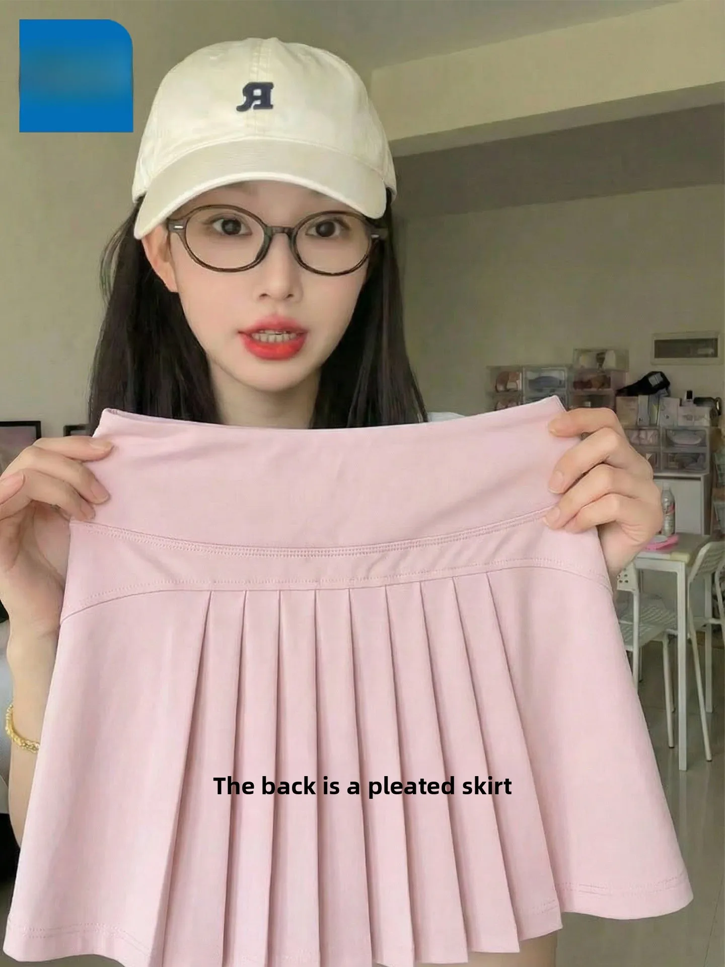 

Женская спортивная юбка ZR Jeanswest для йоги: быстросохнущая, стильная, удобная для повседневной носки, простая, элегантная, со средней посадкой, плиссированная