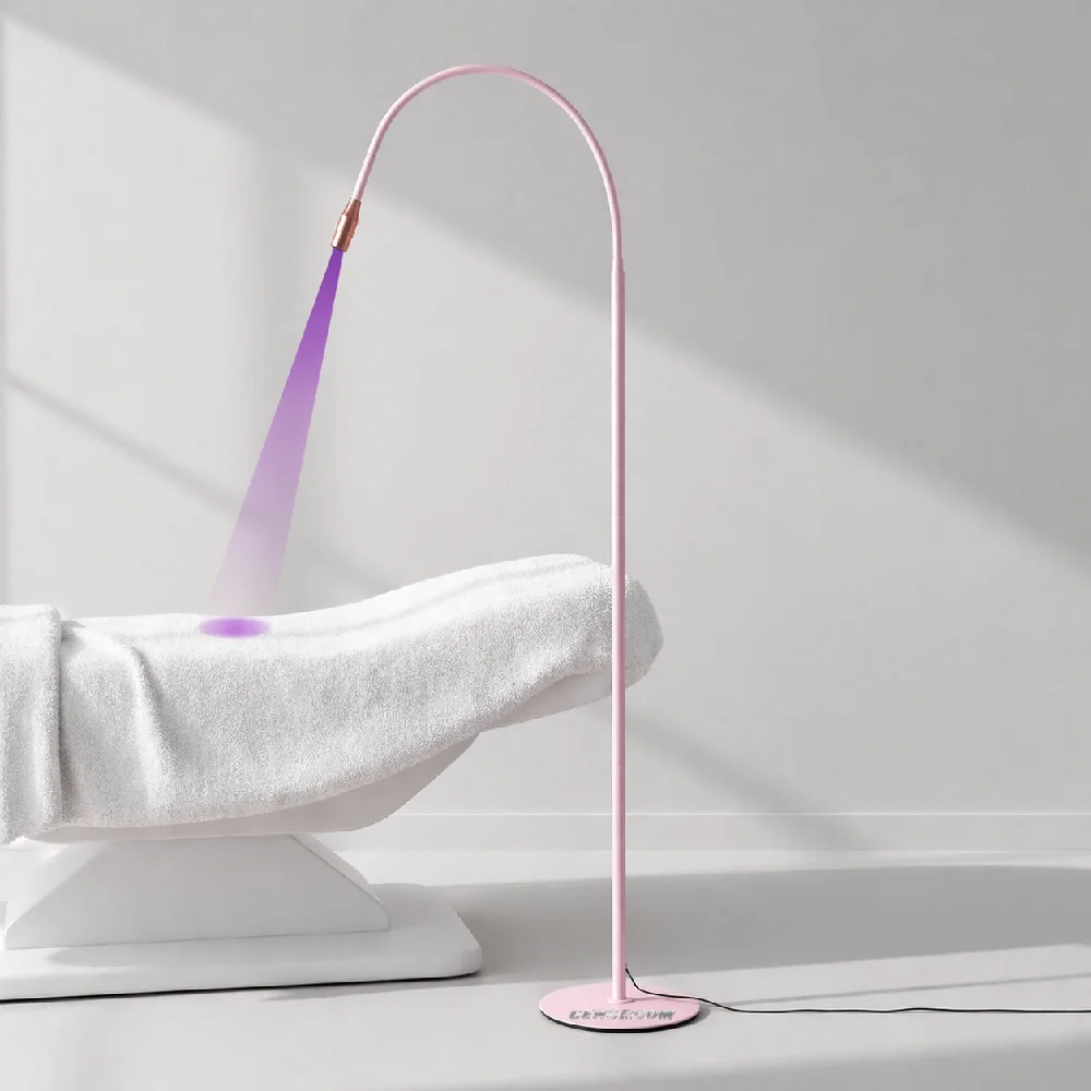 

УФ-лампа, ножной переключатель с шумоподавлением для ресниц, 10 Вт, быстросохнущий лак для ресниц, УФ-клей, отверждение, салон красоты, светильник для наращивания ресниц