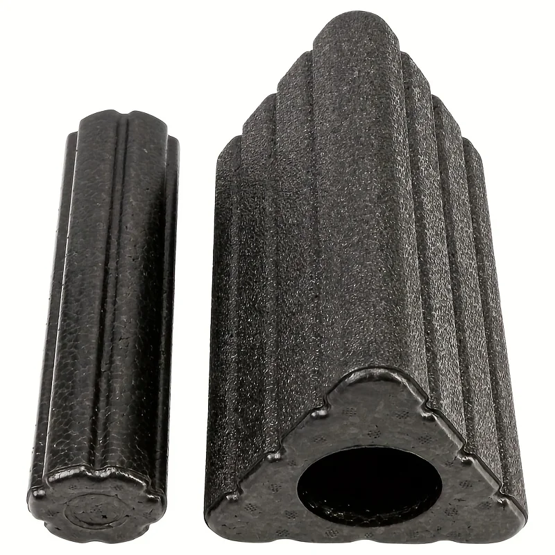 Yoga-Blöcke, 2-in-1, dreieckiger Schaumstoff, EPP-Rolle, dreieckiger Keilblock für Nacken, Taille, Hüften, Rücken, Beine, Pilates, Übung, Massagesäule