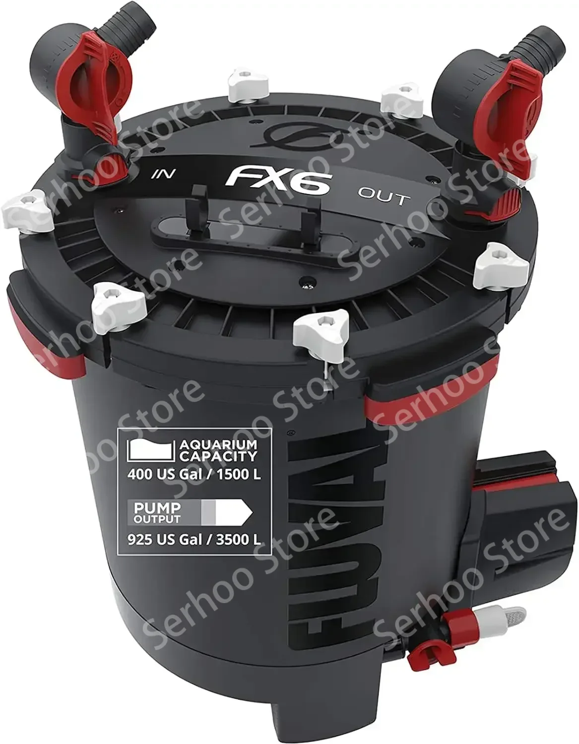 

Высокопроизводительный канистровый аквариумный фильтр Fluval FX4FX6-многоступенчатая фильтрация, встроенная система замены воды