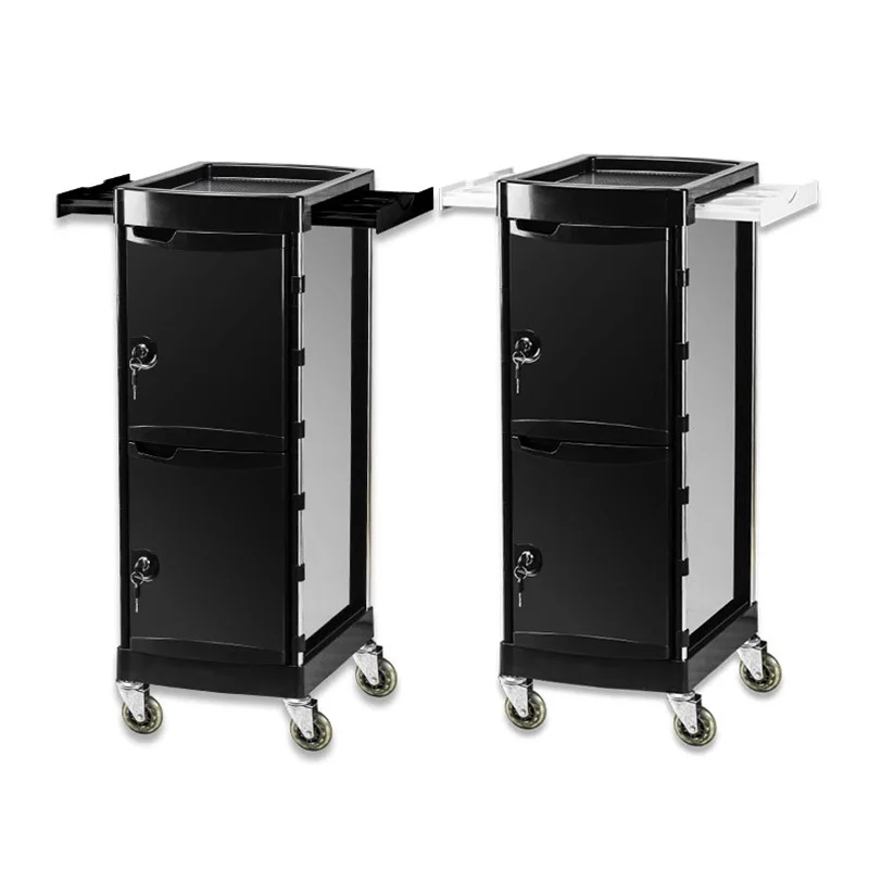 Aesthetic Reception Furniture Hairdressing Carts Manicure Auxiliary Cart Rotating Trolley Muebles Belleza Service Aluminum