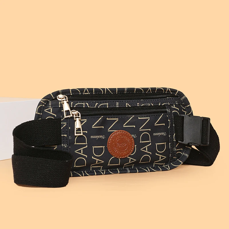 حقيبة خصر نسائية عصرية متعددة الوظائف، أشرطة كتف قابلة للتعديل، مناسبة للجري والسفر والاستخدام اليومي، مع