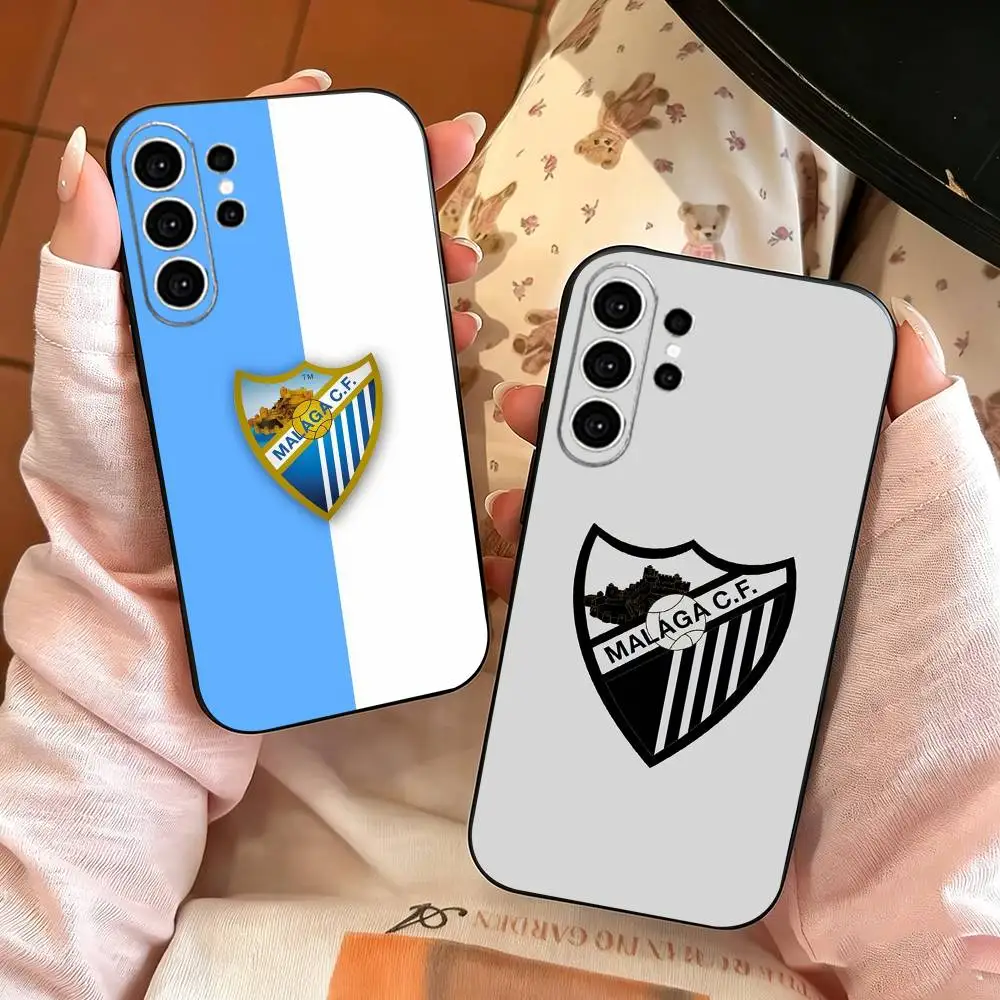 Football Cool M-Malaga CF   Phone Case For Samsung S25,S24,S21,S22,S23,S30,Ultra,S20,Plus,Fe,Note,10,9,5G Black Cover