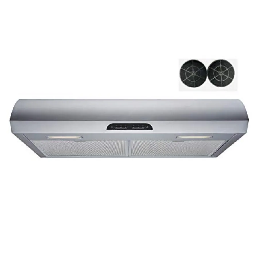 

30 In. Convertible Stainless Steel Under Cabinet Range Hood with Mesh Filters and Charcoal Filters for Efficient Kitchen Ventil