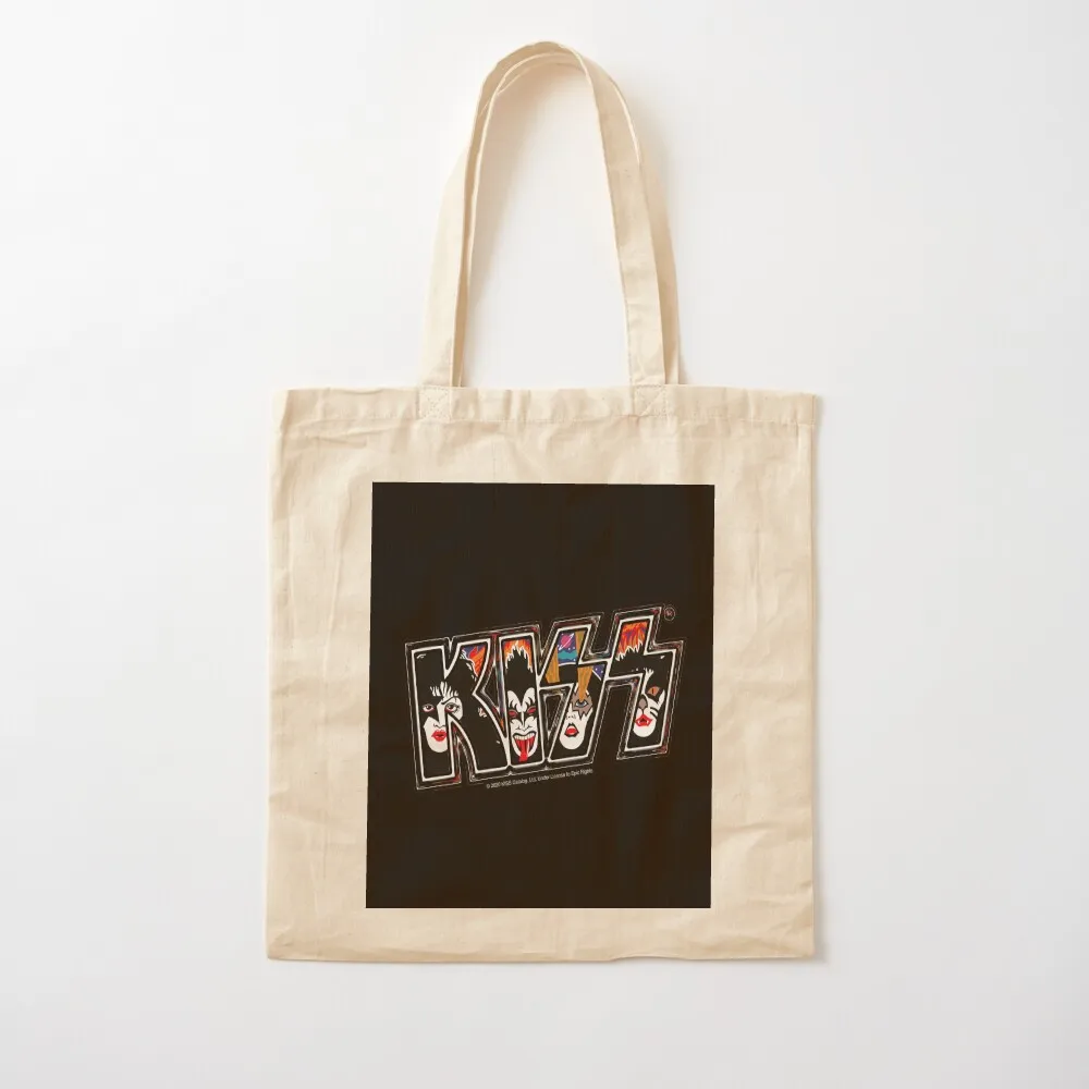 KISS ? rock music band - Rock and Roll Over Style 3 Tote Bag Cloth bags bag for beach shopping bags foldable