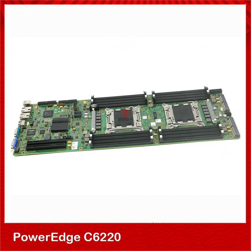 Original 2U Server Motherboard For DELL PowerEdge C6220 3C9JJ TTHER LGA 2011 X79 Good Quality