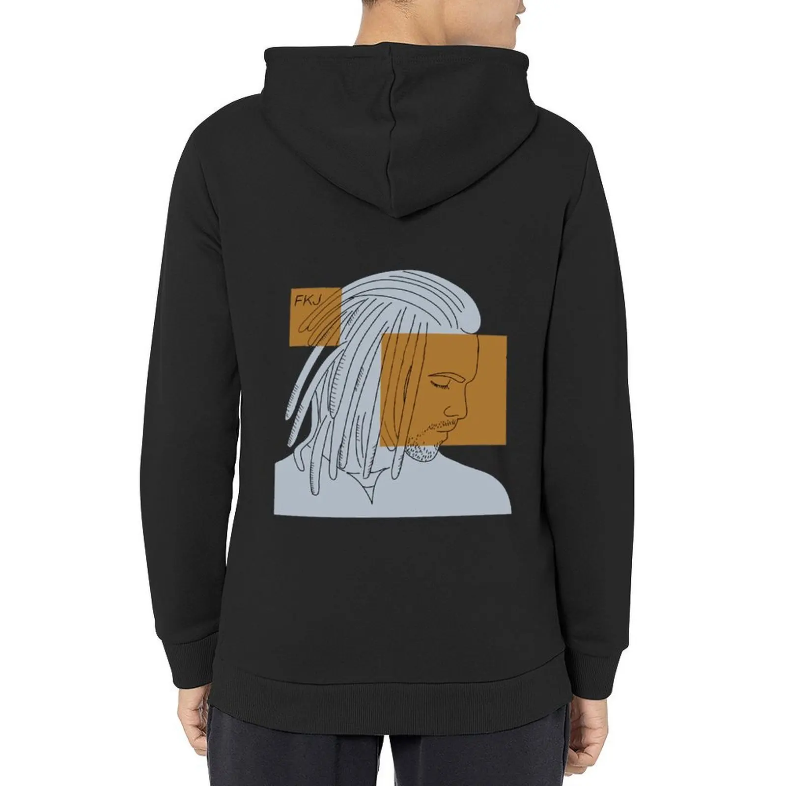 

fkj Hoodie aesthetic clothing anime clothes men's winter sweater korean style clothes man hoodie