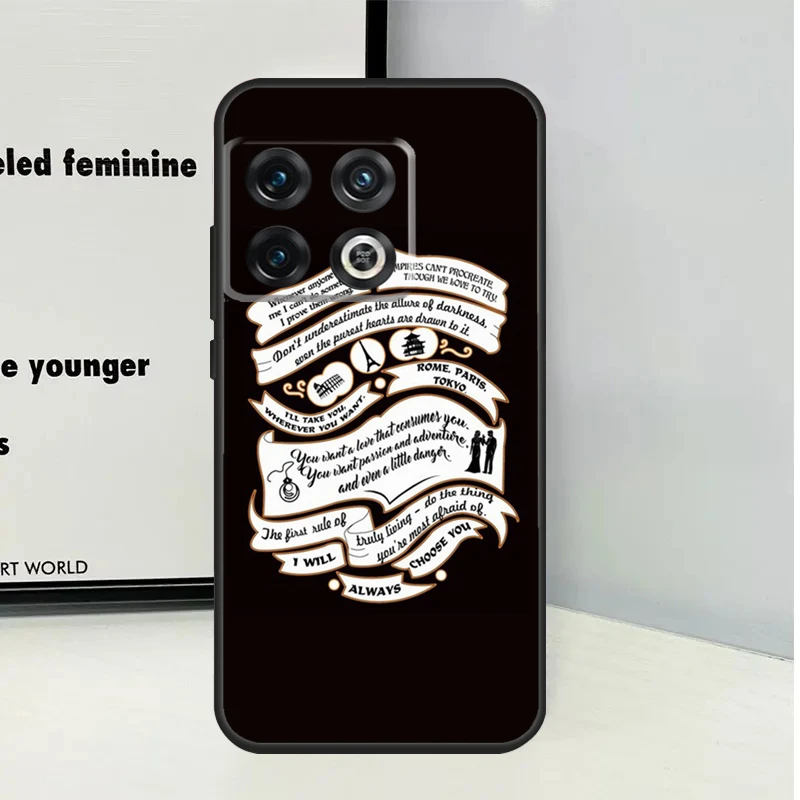 The Vampire Diaries Quotes Art Case For OnePlus Nord N10 N20 2T CE 2 3 Lite OnePlus 12 11 9 10 Pro 9RT 10R 10T 12R Cover image 6