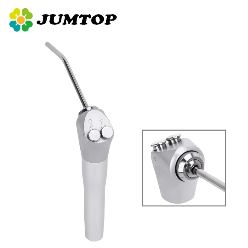 

JUMTOP стоматологический 3-ходовой шприц, распылитель воздуха и воды, наконечник из алюминиевого сплава, отбеливание зубов, инструменты для чистки