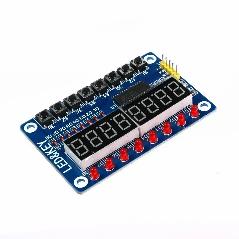 10PCS TM1638 Module Key Display For AVR For arduino New 8-Bit Digital LED Tube 8-Bit
