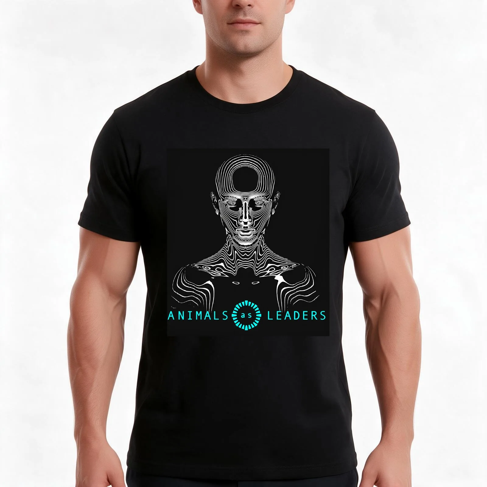 animals as leaders best seller T-Shirt, Summer Casual Cotton Tee, Oversized Streetwear Tops, Vintage Graphic Print, 100% Cotton