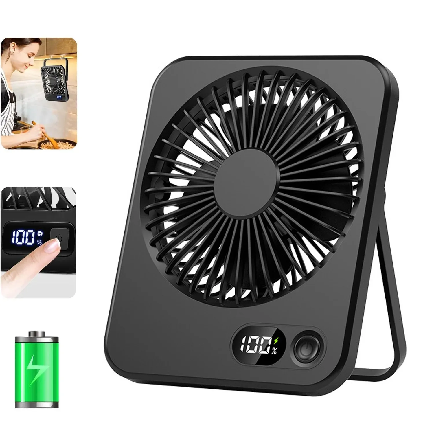 Mini Portable Folding USB Charging Power Bank Summer Cooling Fan Handheld Desk Multi Function Fan for Sports