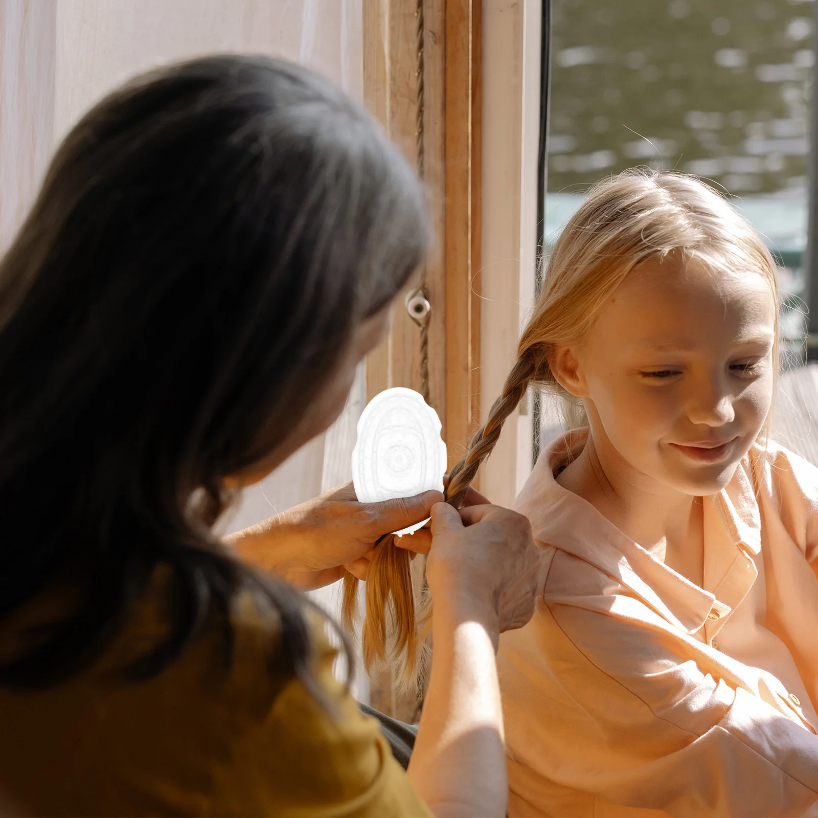 

2Pcs Hair Washing Brush Premium Silicone Scalp Scrubber Massage Brush Head Treatment Relax Dead Skin Removal Portable