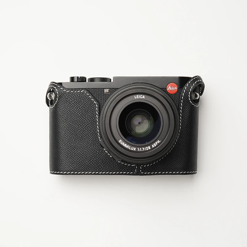 Mr. Steen Voor Leica Q2 Camera Case Beschermhoes Camera Bodysuit Camera Typ116 Handgemaakt Stijl Leer Met Palm Echt Leathe