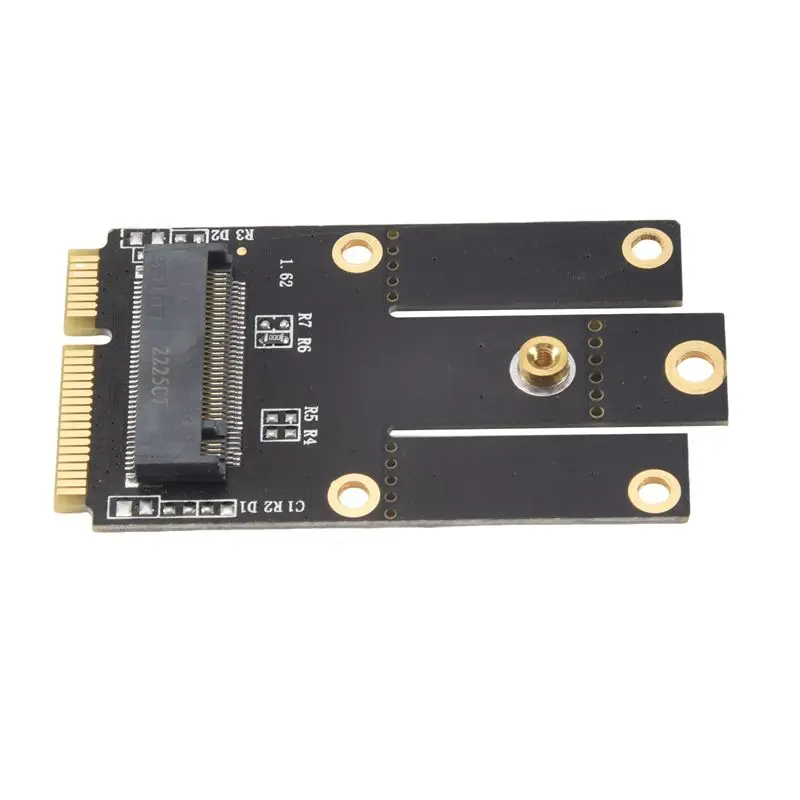 Efficient M.2 NGFF To Mini PCI-E Converter Adapter For M.2 Wifi Wlan Bluetooth Card AX200 9260 8265 8260 For Laptop
