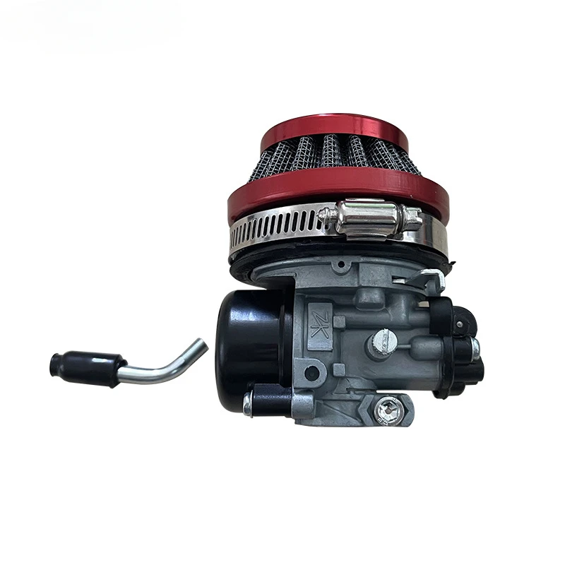 

Suitable for Motorcycle Accessories 49CC2 Punch 37 Water-cooled Carburetor 58MM Red Air Filter