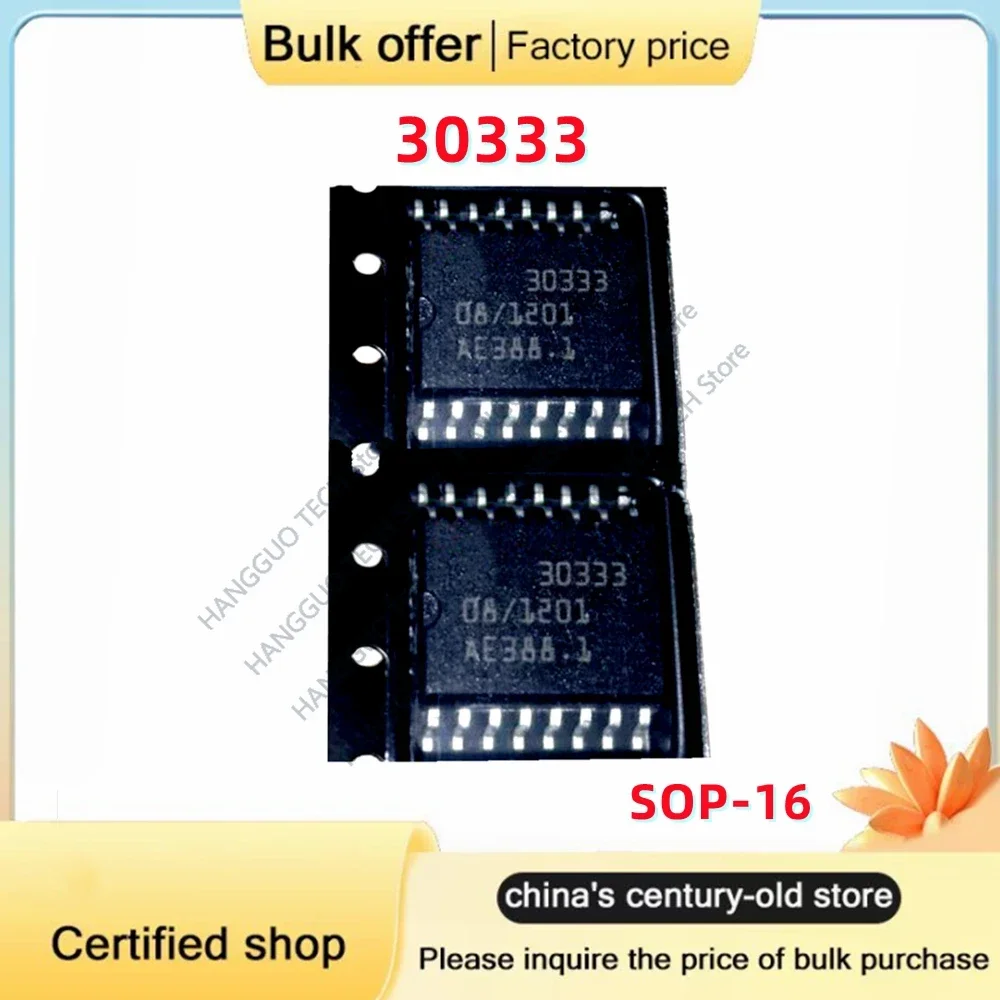 5-10PCS/Lot Original 30333 3O333 SOP-16 For automotive computer board chip Wave box computer board IC