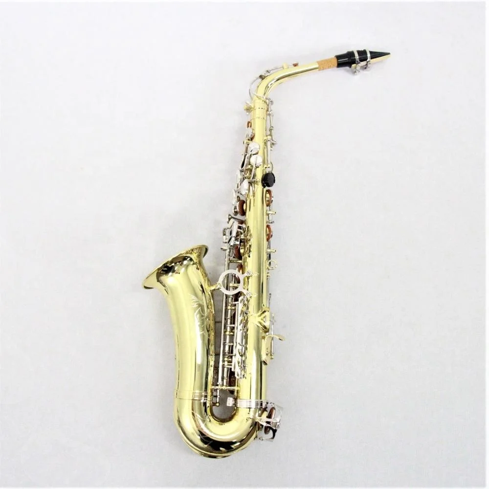 alto sax high quality saxophone lacquered body nickel key saxophone alto