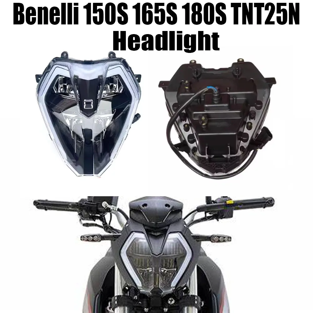 Motorcycle Keeway RKF 125 Headlight Headlamp Head Light Lamp For Benelli 150S 165S 180S TNT25N