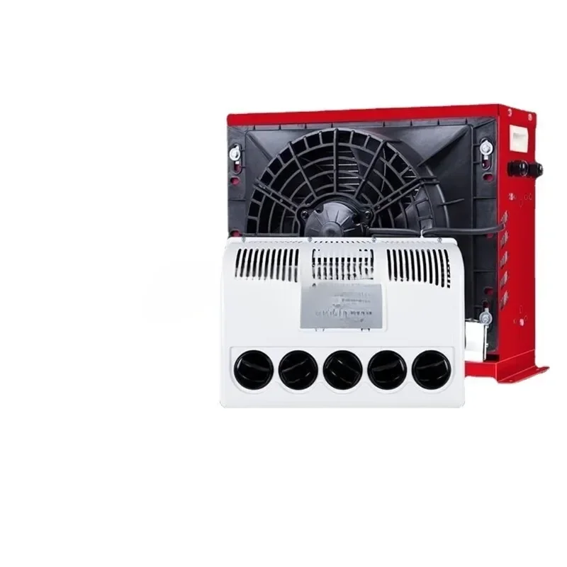 Electric DC Frequency Conversion 12V Car-Mounted Air Conditioning Refrigeration Engineering Vehicle Excavator Modification