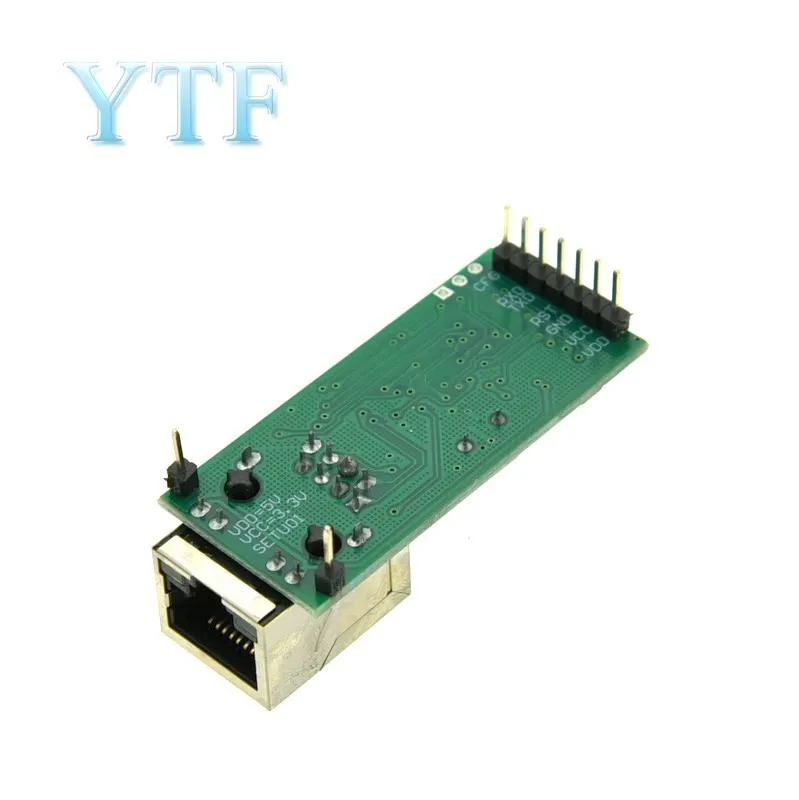 RS232 Serial to Ethernet Module Tcp Ip UDP Network Converter Module TTL Lan Module with RJ45 Port
