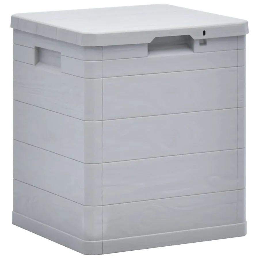 

Patio Storage Box 23.8 gal Light Gray