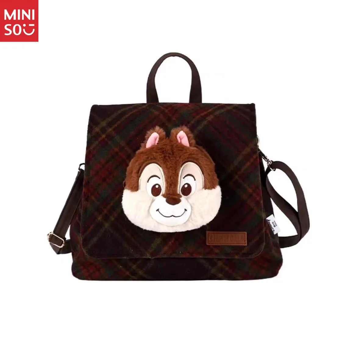 Disney Judy Nick Plush Bag, Stitch & Lotso Bear Backpack Crossbody Shoulder Bag