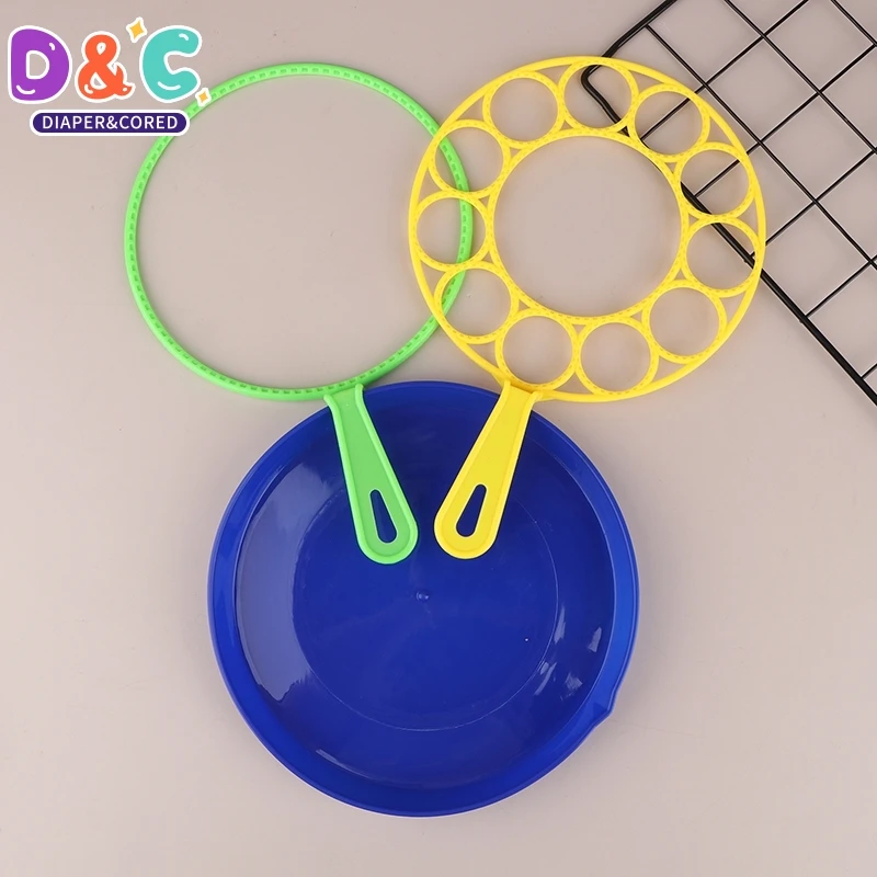 Big Bubbles Wand Kit para crianças, Fancy Bubble Circle, Props de interação pai-filho, Brinquedos ao ar livre para crianças