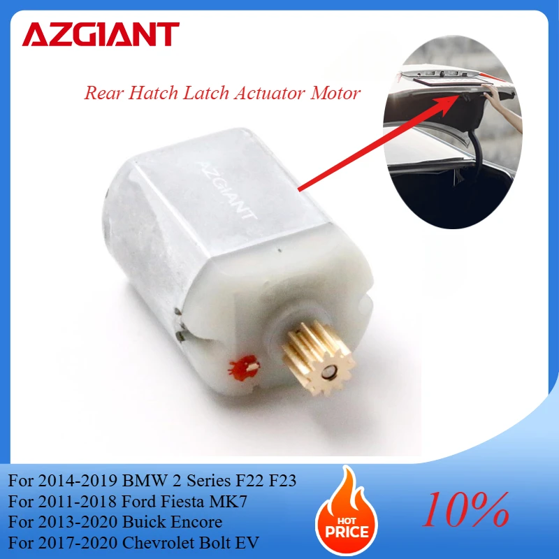 Car Rear Trunk Hatch Lock Actuator motor for BMW 2 Series F22 F23/Buick Encore/Chevrolet Bolt EV high rpm new OEM parts
