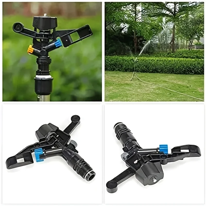 

1/4pcs Automatic Rotary Spray Nozzle Rocker Sprinkler Garden Sprinkler Agriculture Lawn Watering Spray Nozzle Irrigation System﻿
