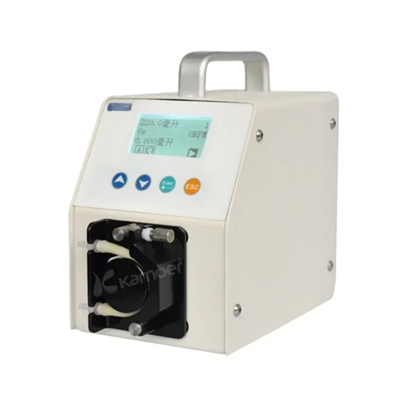 100 to 220 volt automatic liquid laboratory peristaltic media pump dispenser