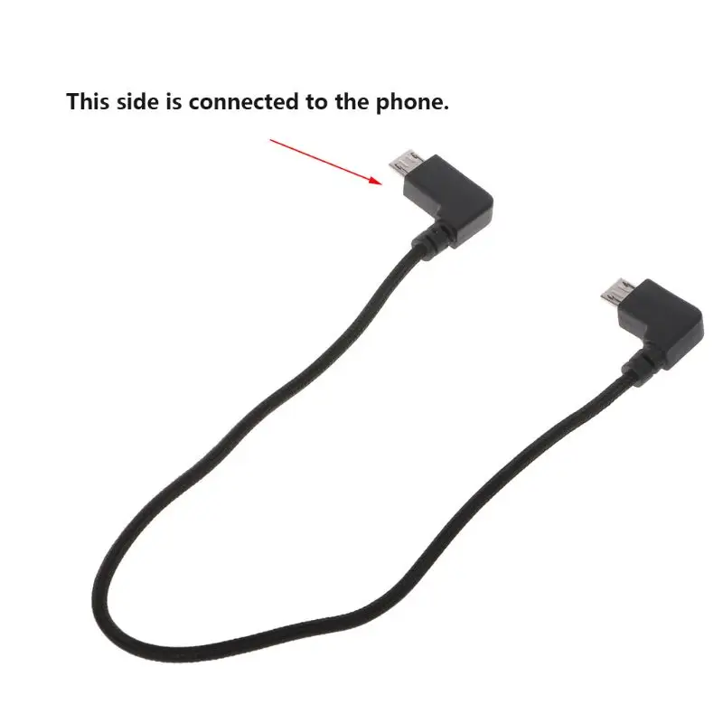 Data Cable Controller to Phone Tablet Connector Micro USB Type C for Mavic