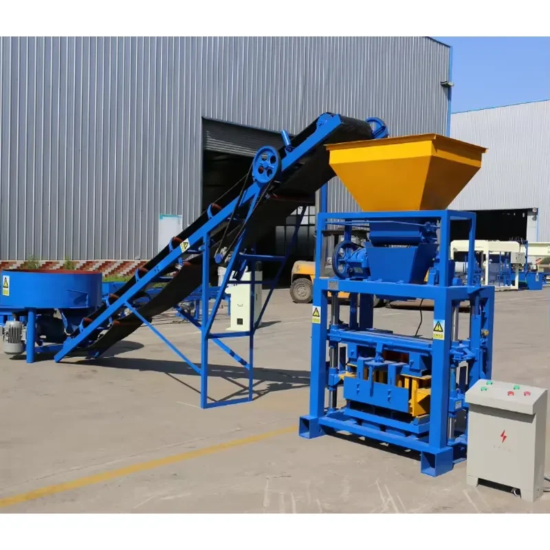QT4-36 Brick Press Machine Concrete Hollow Solid Vibration Block Making Machine for Small Business