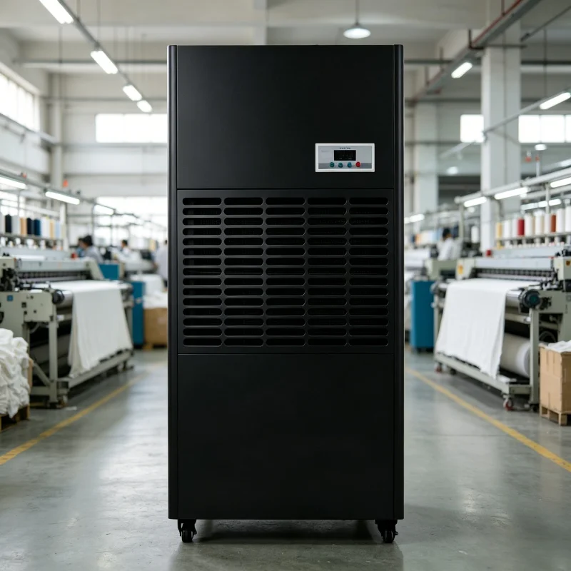 New Commercial Refrigerant Dehumidifier Smart Air Purifier with 280L Capacity High Efficiency 12KG/H 1 Year Warranty