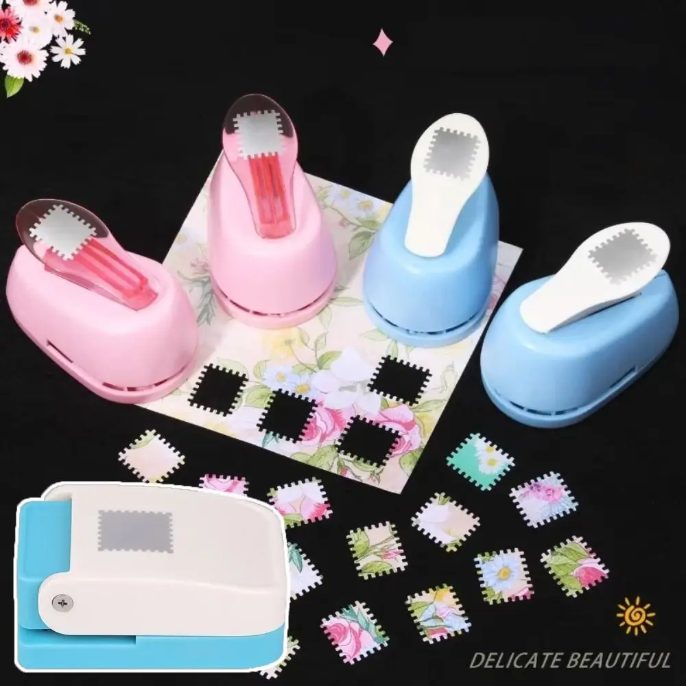 Punzón de borde de sellos para manualidades, máquina de estampado de sellos hecha a mano que ahorra trabajo, punzón portátil exquisito con forma de sello