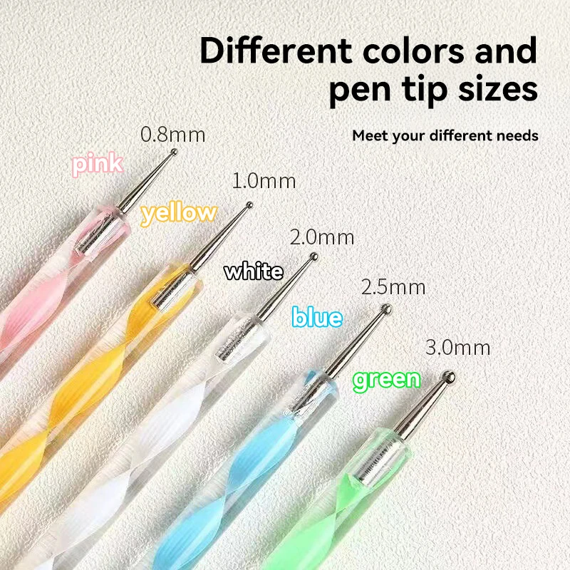 Ensemble professionnel de revêtements pour Nail Art, 3/30 pièces, pinceaux pour poudre acrylique, manucure, vernis Gel UV, dessin, peinture, Kit d'outils pour ongles