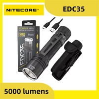 Nitecore EDC35 Rechargeable NiteLab UHi 40 Max LED Flashlight - 5000 Lumen.