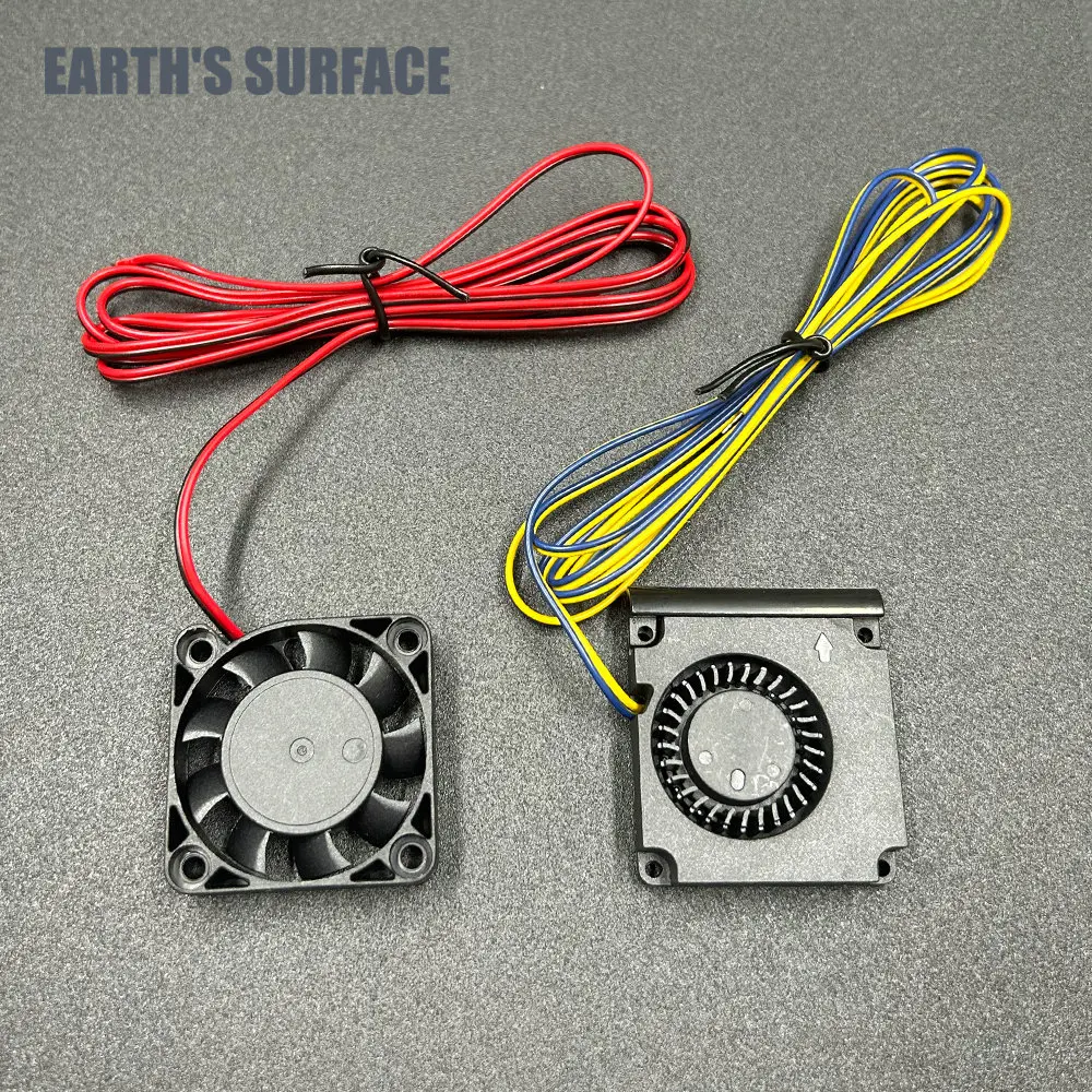 ES-3D Printer Part 4010 Axial Fan 4010 Blower Turbo Quiet Fan 5015 Blower Cooling Fan 40*40*10mm 12V24V For Ender 3 CR10 Printer