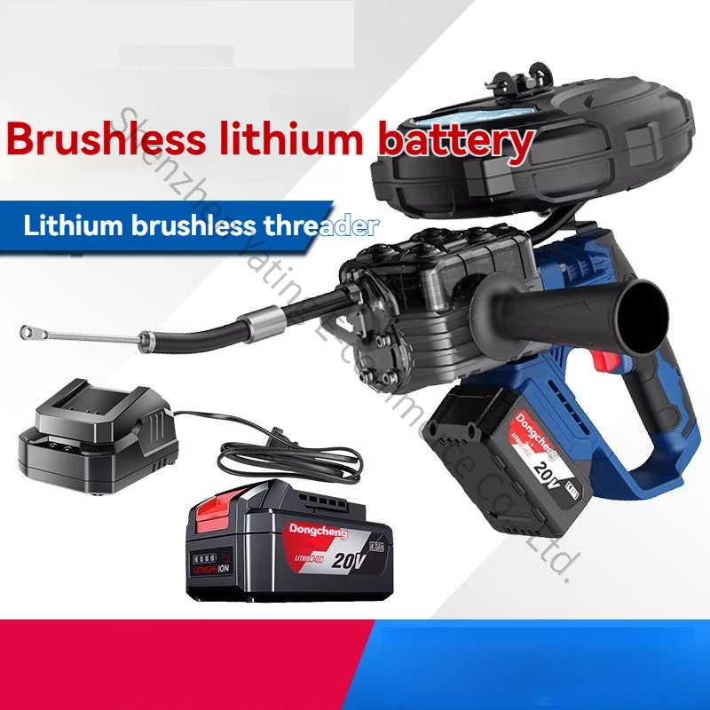 Electric Threading Artifact Steel Wire Cable Machine for Hydro-electric Special Automatic Wire Drawing Artifact Machine